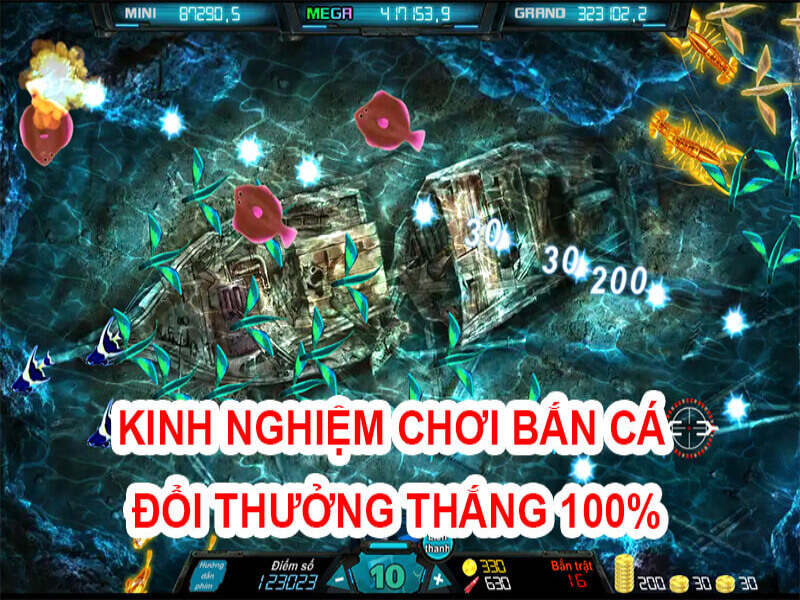 Cách chơi bắn cá ăn xu đổi thưởng