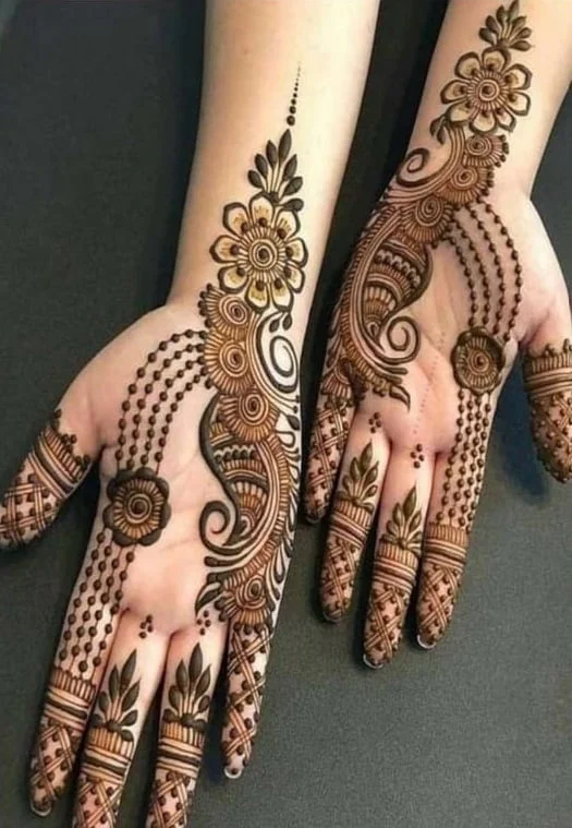 mehndi designs for simple