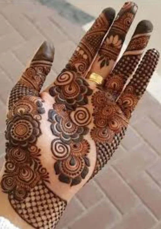 mehndi designs for simple