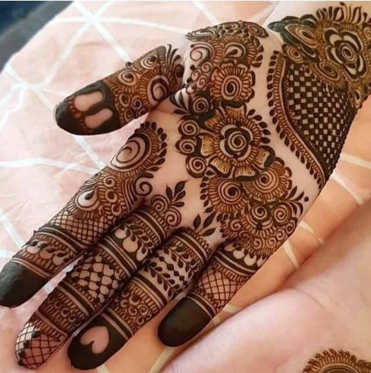 mehndi designs for simple