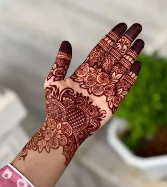 mehndi designs for simple