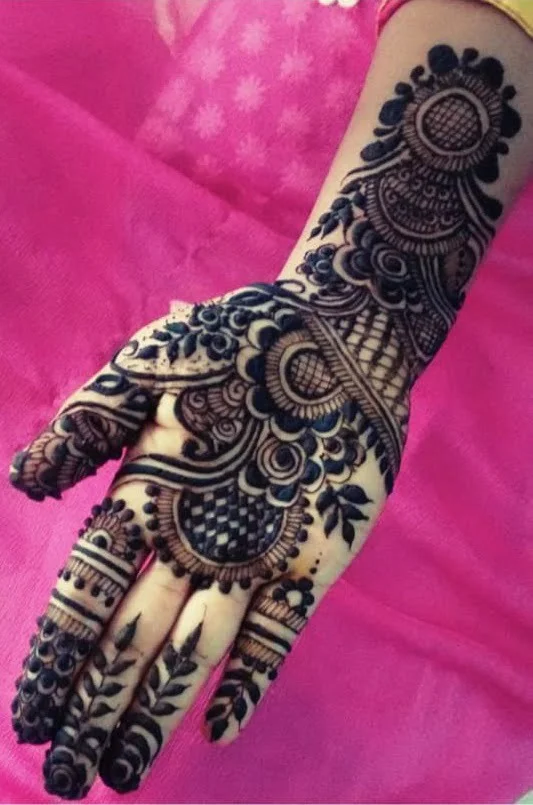 mehndi designs for simple