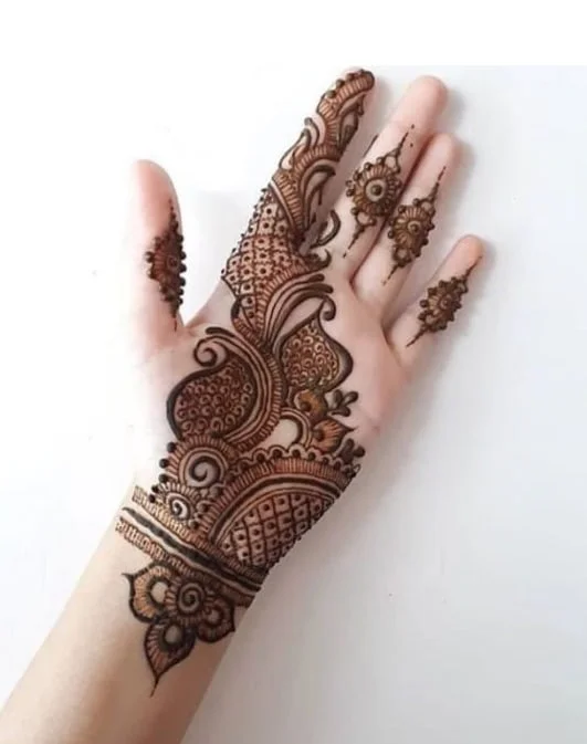 mehndi designs for simple